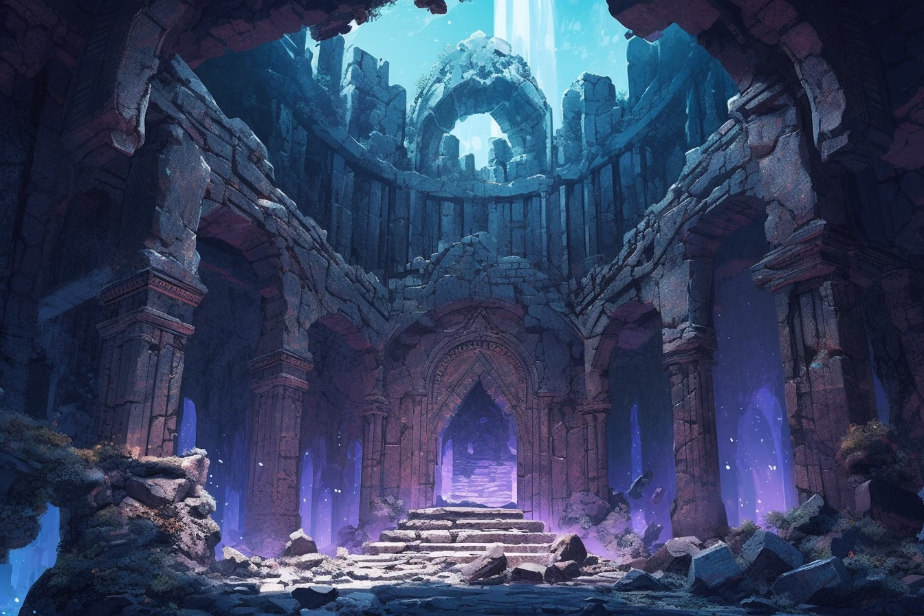神秘的な背景